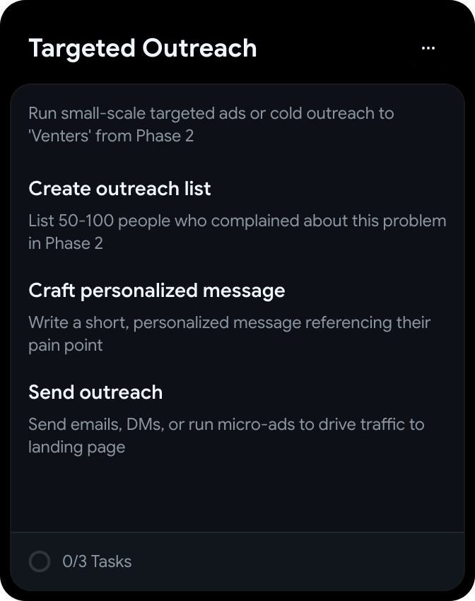 targeted outreach